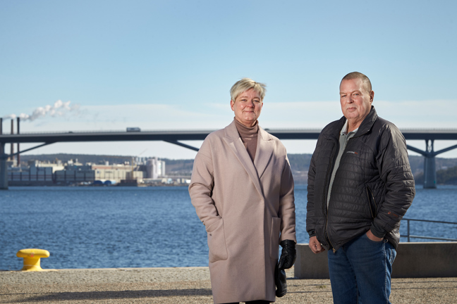 Mia Berglund och Jan Öberg.